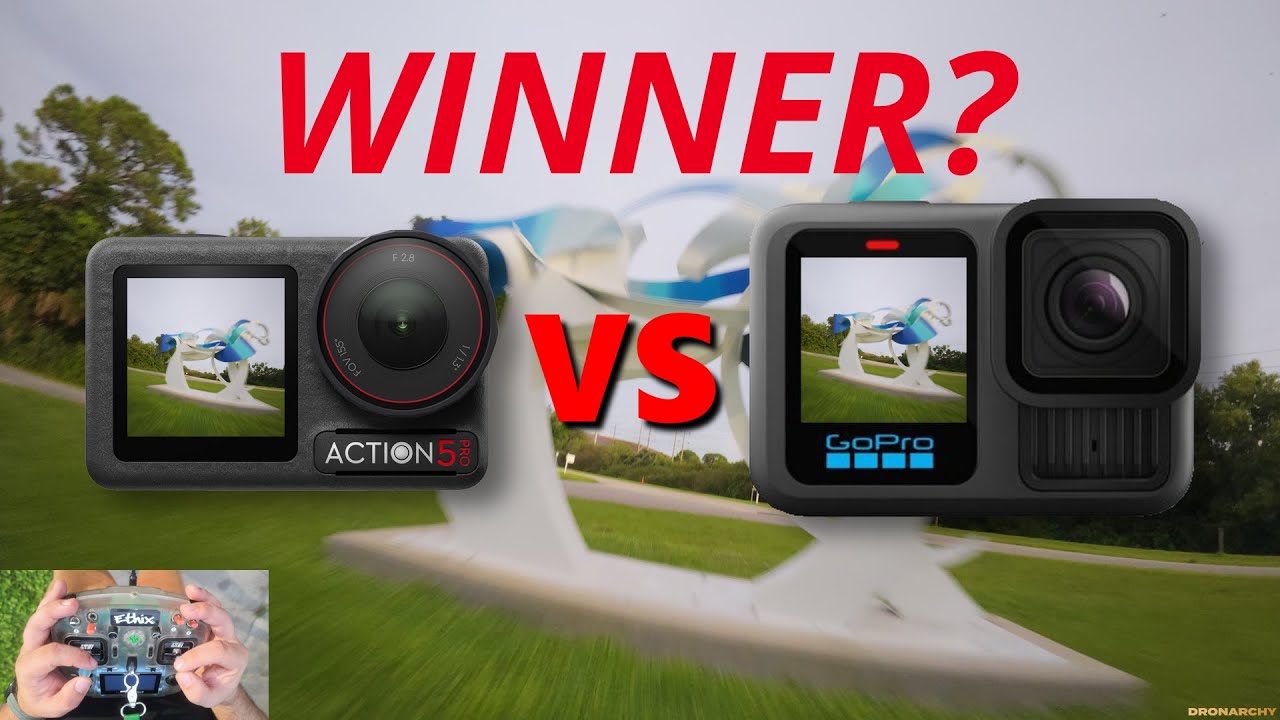 DJI Action 5 Pro vs HERO 13 -  FPV Winner?
