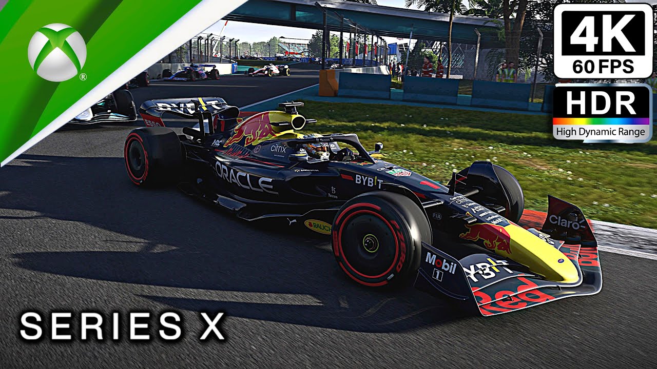 F1 2022 (4K ᵁᴴᴰ 60ᶠᵖˢ HDR) Gameplay (Xbox Series X) Red Bull Racing Max VERSTAPPEN Interlagos Brasil