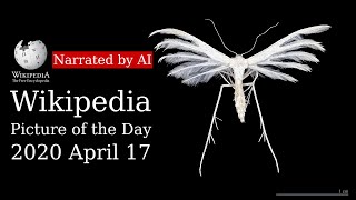 Wikipedia Picture of the Day: 2020-04-17 - Pterophorus pentadactyla (Narrated by Brian)