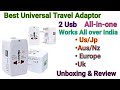 Universal travel adaptor  allinone  international adaptor  best universal travel adaptor