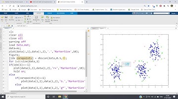 DBSCAN MATLAB Implementation | Part 2