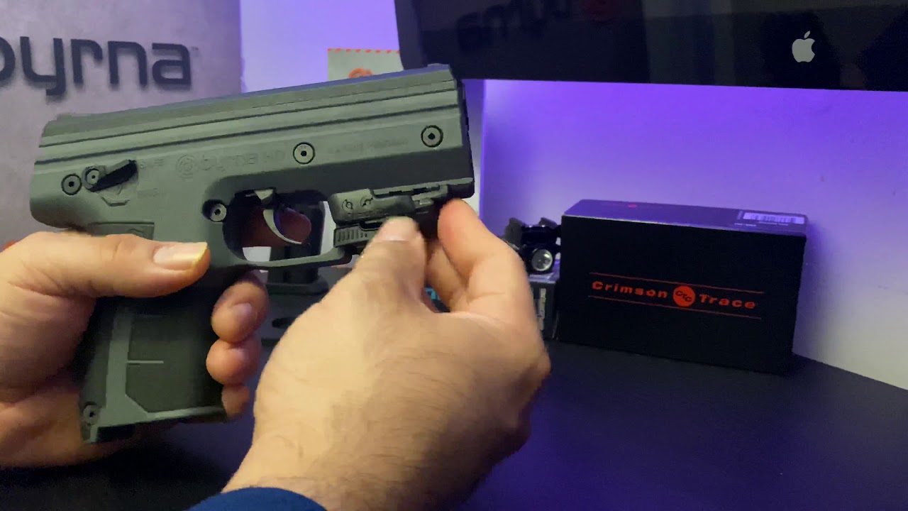 Byrna HD Laser Install DISCOUNT CODE!! QA3542PX Non Lethal self defense