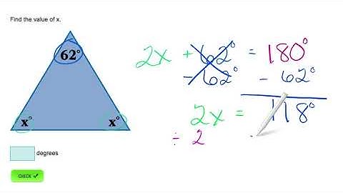 AdaptedMind Math - Triangle Angles, Question #4