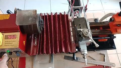 My First CNC 7x14 Mini Lathe Conversion - Part 3 - First Run after CNC Conversion