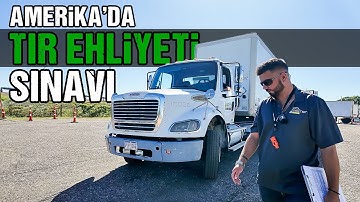 Amerika’da TIR Ehliyet SINAVI! (Canlandırma)