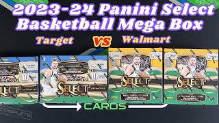 Sleeper Product ! 2023-24 Panini Select Basketball mega box Target vs Walmart