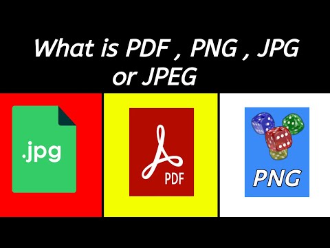 वीडियो: जेपीईजी और पीडीएफ में क्या अंतर है?