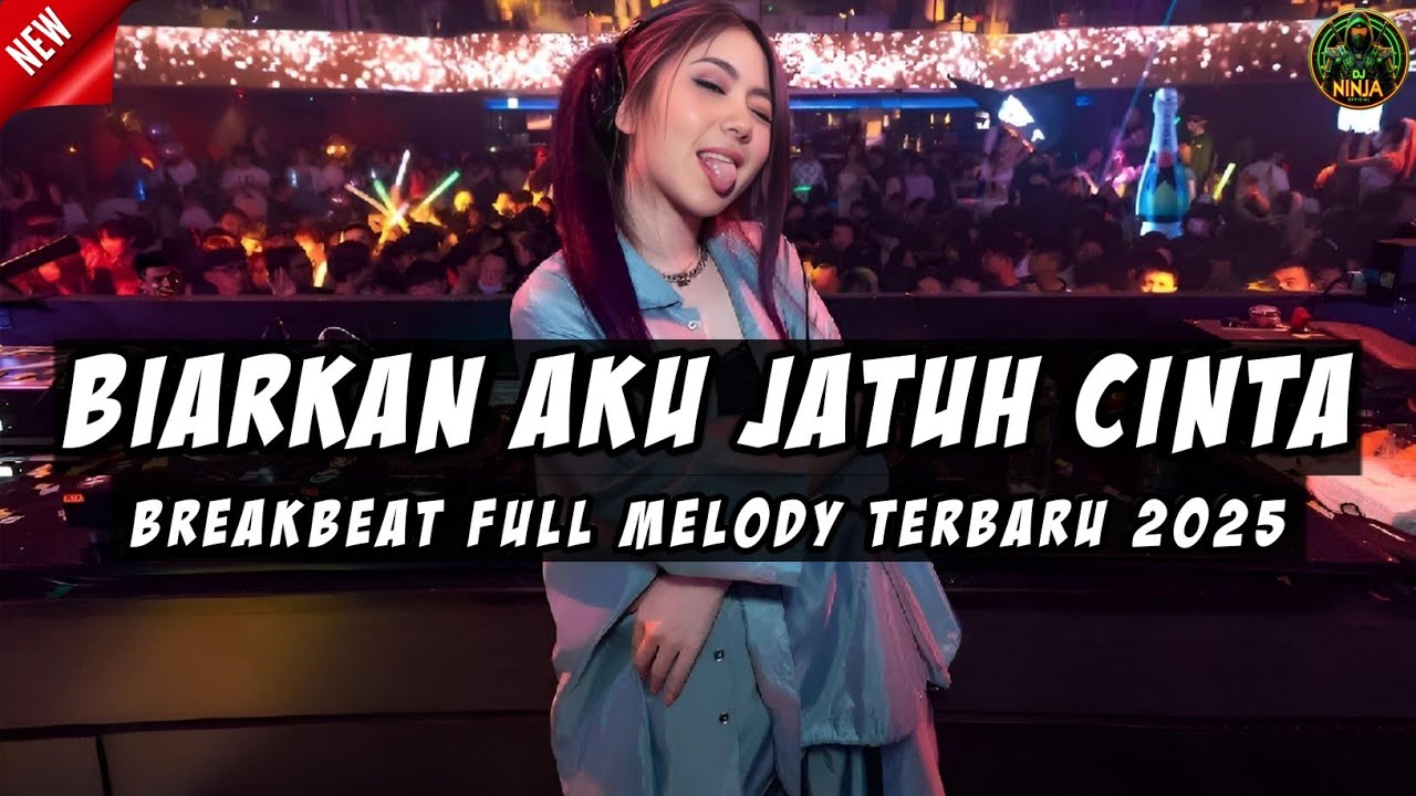 DJ BIARKAN AKU JATUH CINTA BREAKBEAT FULL MELODY TERBARU 2025 FULL BASS !!