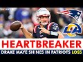 HEARTBREAKER: Drake Maye Shines In A Sloppy Patriots Loss | Patriots vs. Rams Instant Reaction