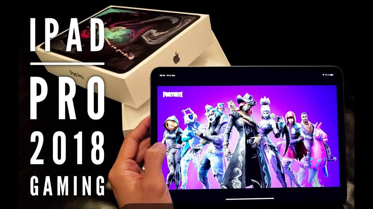 Fortnite on the New iPad Pro 2018 - YouTube