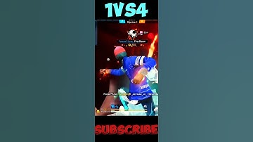 I 1v4 Clutched Against Hackers in Free Fire! #freefire #shorts #viral