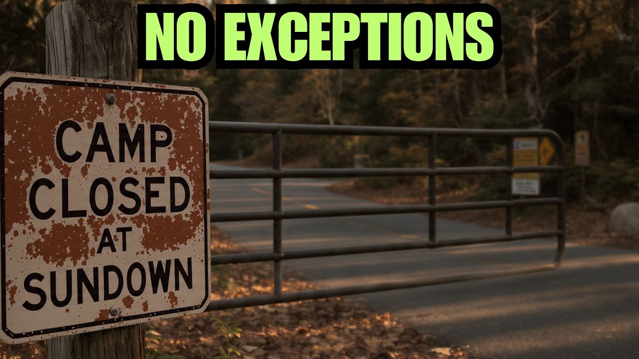 I Was the Last Person Left at the Campsite