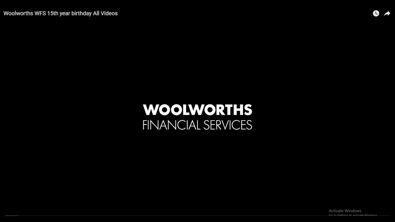 Woolworths WFS 15th year birthday All Videos