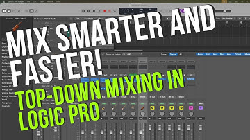 Mix Faster & Smarter in Logic Pro | Top-Down Mixing Explained