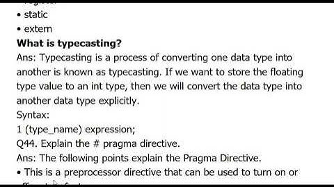 C-Programming Interview Part-3