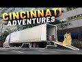 DOWNTOWN Cincinnati Ohio PICKUP Was A NIGHTMARE! Broker Scam! FLOOR LOAD, Minnesota Bound CHEAP RATE