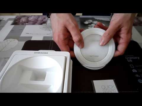 samsung-chargeur-pad-induction-stand-s6-s7-s8-blanc-unboxing-.🇫🇷📲🔋