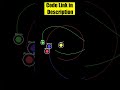 Gravity's Beautiful Chaos: Watch Orbits Evolve! 🌌