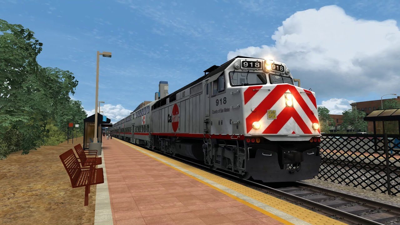Caltrain Run YouTube