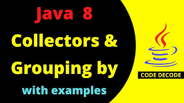 Java 8 Stream Collectors groupingBy Example | Java 8 coding Interview Questions & Answer|Code Decode