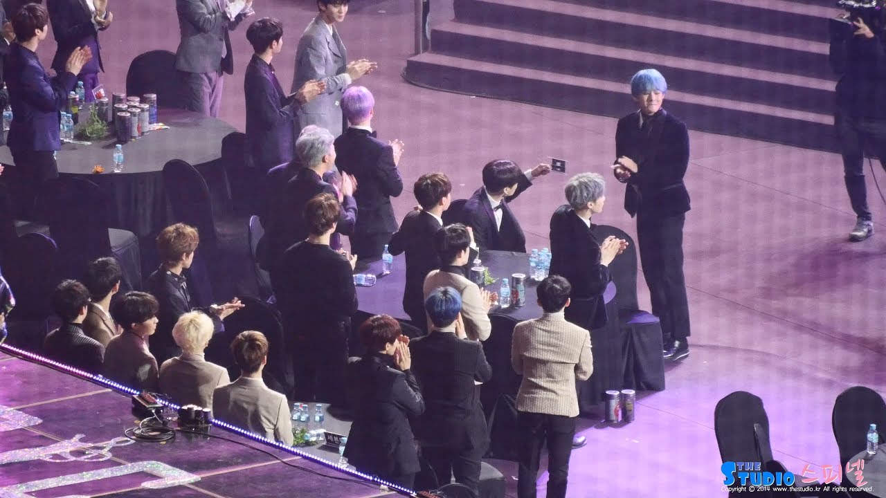 190115 방탄소년단 BTS 가수대기석 본상 수상 4K 직캠 by Spinel