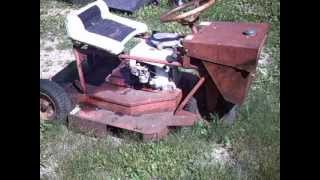 Old Vintage Ride King Riding Mower