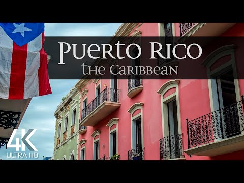 【4K】🇵🇷 2 HOUR REGGAE DRONE FILM: «The Beauty of Puerto Rico» 🔥🔥🔥 Ultra HD 🎵 Music (UHD Ambient TV)