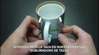 SUBLIMADORA DE TAZAS MANUAL!  SIN MAQUINAS COSTOSAS!