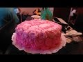 TORTITA CON  RELLENO Y DECORADO DE ROSAS