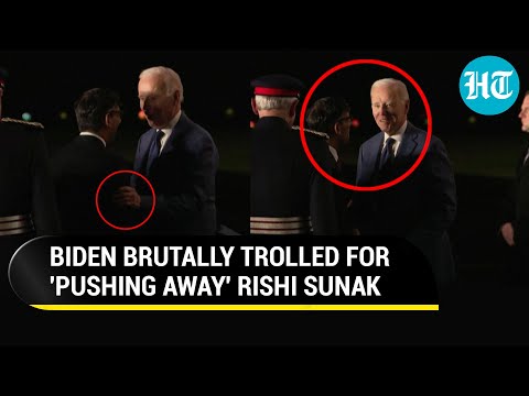 Biden pushed away 'brown guy' Rishi Sunak? Here's the truth behind viral video | Details