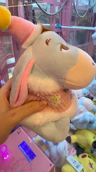 Let’s Catch Eeyore from Winnie the Pooh #eeyore #poohbear #plushie #clawmachine