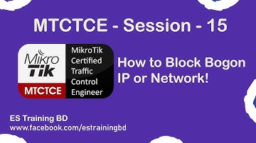Block Bogon IP addresses on MikroTik Firewal!  Block  IP addresses list on MikroTik Firewall