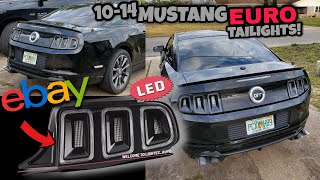 Worth It? EURO Tail Lights for 20102014 Mustang + Morimoto XB Clear 3rd (Unbox, Install, Overview)