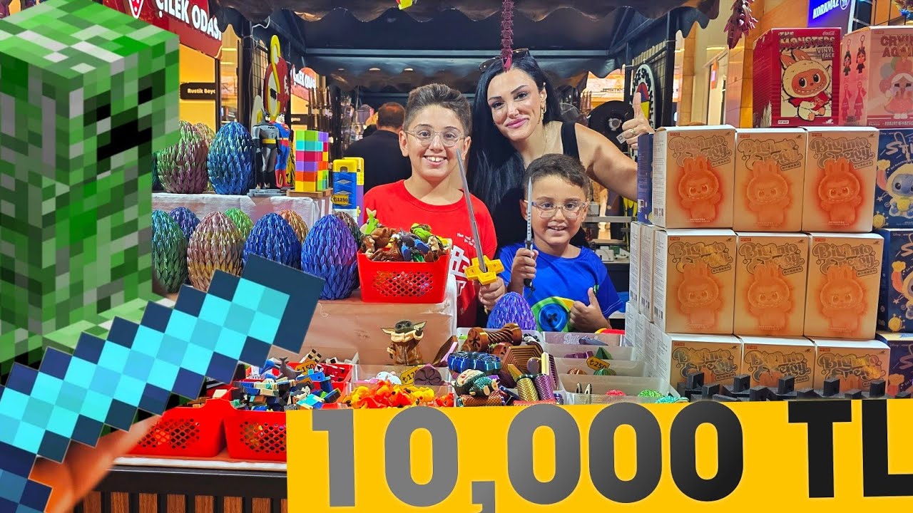 EFE VE EMİR İLE 24 SAAT ALIŞVERİŞ VLOG !!