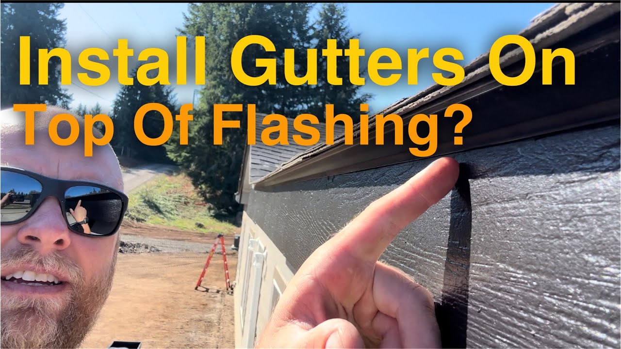 How To Properly Install Gutters YouTube