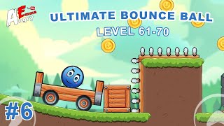 🔵Ultimate Bounce Ball - Gameplay #6 Level 61-70 (Android) screenshot 4