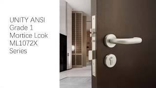 ANSI Grade 1 Mortise Lockset ML1072X Series