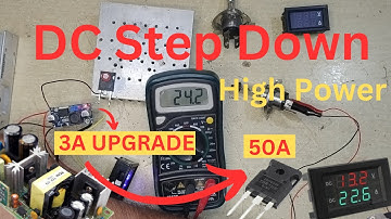 Upgrade Your LM2596 Buck Converter with a MOSFET for High Current Output