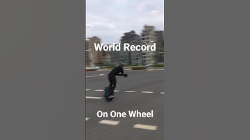 World Record Electric Unicycle Top Speed Run! Full Video coming soon. #worldrecord #electricvehicle