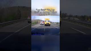 When Two Giants Forget to Share the Road. AZDOME ON THE ROAD.