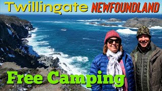 [NEWFOUNDLAND] Exploring the BEAUTIFUL area of Twillingate! CAMPING near Long Point Lighthouse.