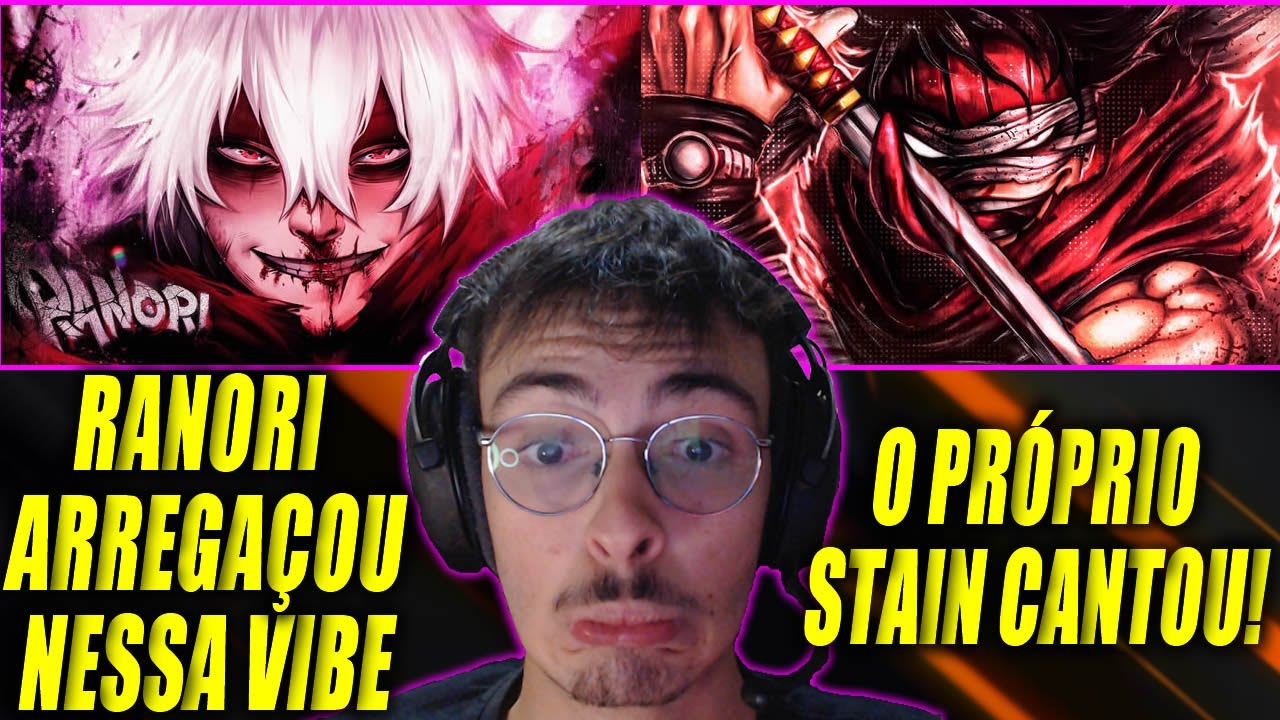 REACT 2 em 1 - RANORI e ONNI - Shigaraki Tomura e Stain (My Hero Academia)