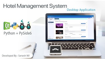Hotel Management System | Python Desktop Application | Python Pyside6 MySQL | Source Code