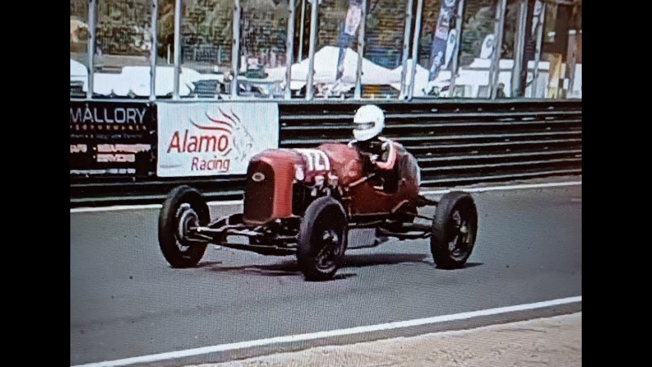VSCC Mallory Park Circuit UK 2025 Vintage Sports Car Club Historic Racing Classic Race Meet Bugatti