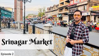 Lal Chowk Street Market | Srinagar Market | Shopping in Kashmir | Kashmir 2022 | Episode 2 | Skvlogs