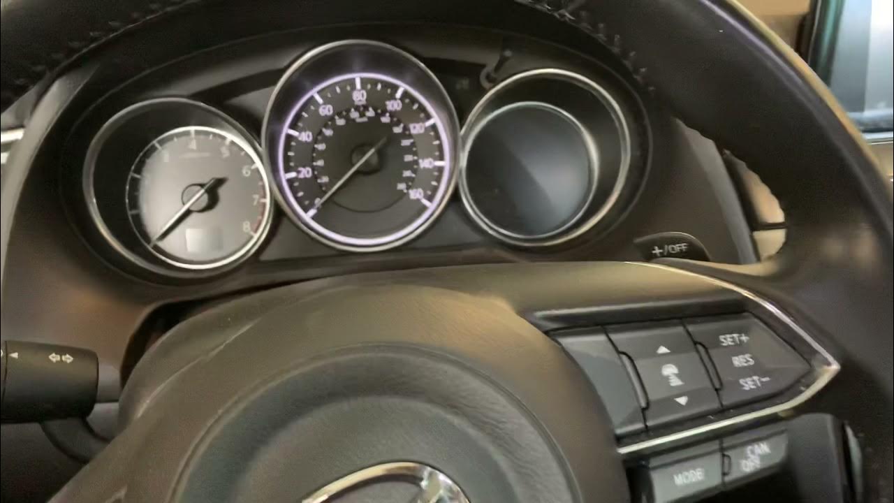 2017 Mazda 6 rear brake service mode Part 2 - YouTube