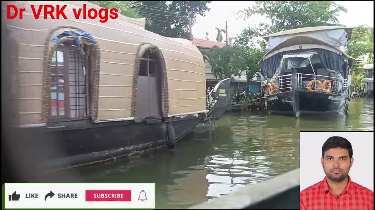 Alleppey back waters Ferry boat ride, House boats, Canoe boats , Kerala, కేరళ