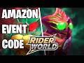 [🧬AMAZON EVENT] RIDER WORLD CODES [ROBLOX] *NEW* ALL WORKING MAY 2026 CODES