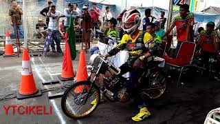 DRAG motor Bikin Ngeri di Serang Banten
