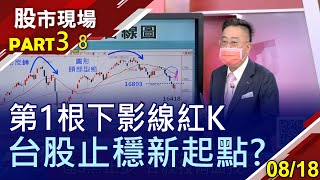 【明日台股續彈凡跌破重要支撐 今日紅K棒意義重大台積線型露敗相 00632R打底向上】20210818(第3/8段)股市現場*曾鐘玉(杜富國)
